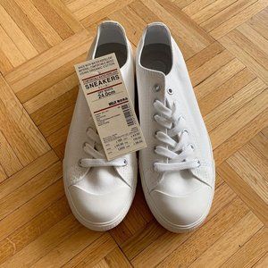 Muji comfortable water repellent cotton sneakers